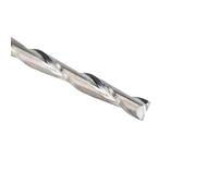 1 pieza 4mm 2 flautas espiral con hoja fresa CNC fresa enrutadora broca for madera MDF herramienta enrutadora de carburo de tungsteno(42mm)