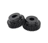1 pieza 58 dientes engranaje recto con cubo, engranaje recto con saliente, módulo 0,5, agujero 16mm