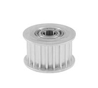 1 Pieza 5M 20T con Dientes, Correa de Dientes, polea Loca, diámetro 5/6/7/8/10/12 / 15mm, polea pasiva, Ancho de Rueda, 27mm, polea de distribución Loca (Color : 15mm, Size : 27mm)