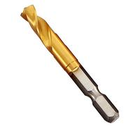 1 pieza 7mm-13mm agujero de taladro 1/4 vástago hexagonal broca helicoidal HSS broca de acero de alta velocidad 1/4 "vástago hexagonal(9.0mm)