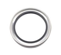 1 pieza 80 * 100 * 10 Sello de aceite con carcasa acero inoxidable Tornillo labio triple simple y doble Repuestos for compresor aire(80x100x10 Ctlcwbk)