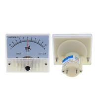 1 pieza 85C1 miliamperímetro, amperímetro positivo y negativo, medidor de panel analógico, medidor de amperios ±1MA ±2MA ±3MA ±5MA ±10MA ±20MA ±30MA ±50MA, etc.(-15mA to 15mA)