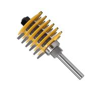 1 pieza 8MM 1/2 "12,7 MM cortador de caña tallado en madera 2 dientes enrutador junta dedo ajustable fresa ranura T espiga(8MM)