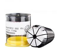 1 pieza A 0.008mm CNC mandril máquina de grabado husillo fresa herramienta torno pinzas taladro ER(ER11-6mm)