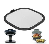 1 pieza Airfryer de acero inoxidable accesorio para Ninja Crispi Pro AS101 rejilla antisalpicaduras compatible con AS1015.7L y recipiente de cristal de 2,4 l de acero inoxidable para Ninja Crispy Pro