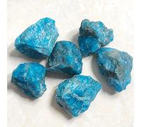 1 pieza al azar natural azul apatita áspera piedra cruda cristal cuarzo roca mineral acuario decoración de la habitación del hogar, apatita azul, 1 pieza 20-40 mm al azar