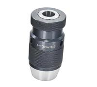1 pieza B10 B12 B16 B18 B22 Portabrocas de fresado sin llave, mandril de sujeción con bloqueo automático, accesorios de torno(Alloy,B22(5-20mm))