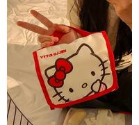1 pieza Bolsa Organizadora de Viaje Plegable de Gran Capacidad 4 en 1 con Cara de Hello Kitty & Hello Kitty - Portátil para Maquillaje, Artículos de , Adecuada para,,, - Opciones Multicolor