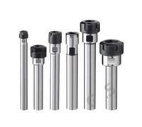 1 pieza C8 C10 C12 C16 C20 C25 C32 ER8 ER11 ER16 ER20 ER25 ER32 100 150L Portabrocas de pinza Herramienta de alargamiento de fresado CNC Varilla de extensión ER(M Nut,C25-ER25UM-200L)