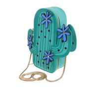1 Pieza Cactus Retro Mini para Mujer Pequeño para Bandolera Casual