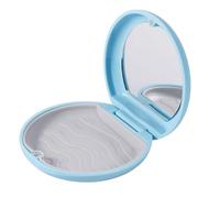 1 Pieza Caja Ferula Dental Caja De Retenedor Caja de Dentaduras Caja de Retención de Ortodoncia Caja Dentadura Postiza Caja de Prótesis Almacenamiento por Alineadores Dentales (Azul)