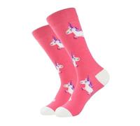 1 Pieza Calcetines De Unicornio Rosa, Calcetines De Unicornio, Calcetines Rosas, Calcetines para Mujer, Calcetines Creativos