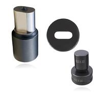 1 pieza CH-70 Matriz ovalada hidráulica para perforar agujeros para máquinas CH-70 Matriz hidráulica para perforar agujeros Molde ovalado (14x21mm)