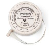 1 Pieza Cinta Métrica Corporal,Cinta Medir Cuerpo,Cinta de Medición de IMC,Retráctil,para Seguimiento del IMC,Medir el Cuerpo,Fitness,Costura,150 cm