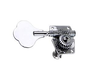 1 PIEZA Clavijero de bajo izquierdo compatible con clavijeros afinación guitarra Fender acero