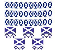 1 Pieza Con 30 Banderas De Trenes, 5 Juegos De Pegatinas De Tatuajes, Banderines Escoceses, Bandera Escocesa, Banderines De Tela, Banderines De Bandera Del Euro