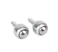 1 pieza CY-12D CY-19D CY-25D CY-25F CY-40F Bola de transferencia con varilla Rueda de transferencia de bola universal Nailon/Acero al carbono/SUS 304(304 Stainless stell,CY-25F_1 PIECE)