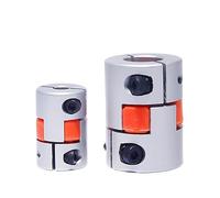 1 pieza D20 L30 Acoplador de abrazadera de ciruela flexible Tamaño del eje Acoplamiento de eje de mordaza CNC 4/5/6/6,35/7/8/9/10 mm(4x10)