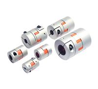1 pieza D30L40 11/12/12,7/13/14/15/16 mm Acoplador de eje de motor paso a paso de mordaza flexible, acoplamiento de ciruela(11x14mm)