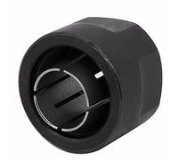 1 pieza de 1/2 "Collet Nut Enrutador de piezas de metal negro 22,5 x 27 mm con alta dureza para Makita 3612