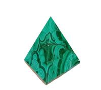 1 pieza de 100-150 g de pirámide de malaquita verde, cristal de cuarzo verde