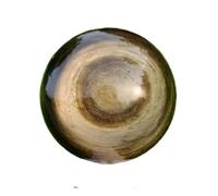 1 pieza de 200-300 g de bola de obsidiana dorada, bola de cristal de cuarzo, bola de cristal