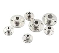 1 pieza de 3 mm, 3,17 mm, 4 mm, 5 mm, 6 mm, 6,35 mm, 7 mm, 8 mm, 10 mm, 11 mm, 12 mm, acoplamiento de brida rígida, eje guía del motor, conector de soporte del motor(3mm)