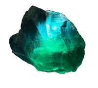 1 pieza de 50-100 g de fluorita verde cruda, gema, regalo espiritual, decoración for acuario.