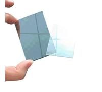 1 Pieza de 50 x 40 x 1 mm, transmitancia del 70%, reflectancia del 30%, Divisor de Haz de teleobjetivo de Vidrio, Placa de Vidrio, Prisma, teleprompter.