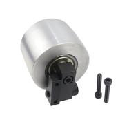 1 pieza de 68 * 50 mm Ajuste de desviación de lijadora de banda Rueda activa totalmente de aluminio