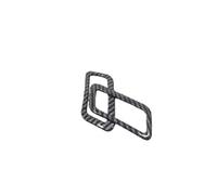 1 Pieza De ABS Con Acabado En Fibra Carbono Para Nissan Para X-Trail T32 / Para Rogue 2014-2020 LHD Cubierta Marco Panel La Palanca Cambios Autopartes(1)
