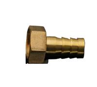 1 pieza de accesorios de tubería de latón con diámetro interior de 3 mm a 25 mm, conector de manguera M6-M22 y rosca hembra de 1/8'', 1/4'', 3/8'' y 1/2'' for combustible, aire, gas, agua, tubo de ace