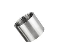 1 pieza de acero inoxidable 304 de 1/8", 1/4", 1/2", 3/8", 3/4", 1", 1-1/4", 1-1/2" BSP, adaptador de conector de agua y gas con rosca hembra(201DN40)