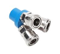 1 pieza de acoplador divisor de colector tipo C de 2/3 vías, conexión rápida neumática for bomba de aire, conector for compresor de aire SWY SWV(3 WAYS)