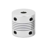 1 Pieza De Acoplamientos Flexibles 5/6/6,35/8/10 Mm For Máquinas CNC Pequeñas E Impresoras 3D(6.35x8mm)