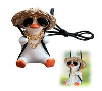 1 Pieza De Adornos para Coche De Pato De Dibujos Animados, Adornos Creativos para Coche, Bonitos Adornos para Coche, Decoración Interior del Coche