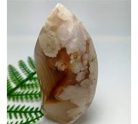 1 pieza de ágata Natural tallada en cristal adornos de cueva de ágata de cristal for regalos decoración de hogar, oficina y Hotel (Color : As Shown, Size : 95g)