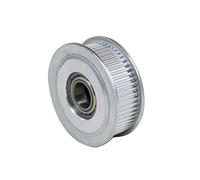 1 Pieza de aleación de Aluminio 60 Dientes MXL polea Loca de distribución 5/6/7/8/9/10/12 / 15mm diámetro 11mm polea de cojinete de Ancho con/sin Dientes (Color : 12mm, Size : with Teeth)