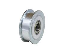 1 Pieza de aleación de Aluminio 60 Dientes MXL polea Loca de distribución 5/6/7/8/9/10/12 / 15mm diámetro 11mm polea de cojinete de Ancho con/sin Dientes (Color : 15mm, Size : Without Teeth)