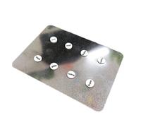 1 pieza de almohadillas para pies de patines de ratón de cristal con pequeños puntos redondos adhesivos