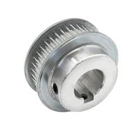 1 pieza de ancho 6/10/15mm 25T rueda síncrona de aluminio tipo BF, polea de sincronización de 25 dientes High Torque Drive de paso de 3mm, rueda de correa de distribución(10(KEYWAY 4MM)*15MM)