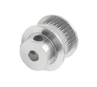 1 pieza de ancho 6/10/15mm 25T rueda síncrona de aluminio tipo BF, polea de sincronización de 25 dientes High Torque Drive de paso de 3mm, rueda de correa de distribución(12 * 6mm)