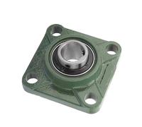 1 pieza de asiento de rodamiento cuadrado esférico exterior tamaño británico UCF201-8 UC202-10 203-11 204-12 205-14 205-15 205-16(UCF205-16 ID25.4MM)