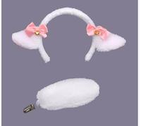 1 Pieza De Banda Para El Cabello, 1 Pieza De Cola, 1 Pieza De Collar, Accesorios Para Fiestas Temáticas, Accesorios Divertidos Para Ovejas, Decoraciones Fotográficas.