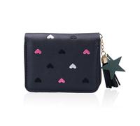 1 Pieza De Billetera Impresa, Billetera Minimalista Linda, Billetera De Monedas De Cuero PU, Billetera De Monedas De Damas.