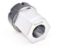 1 pieza de bloque de pinza hexagonal cuadrada ER de alta precisión ER25 ER32 ER40, soporte de mandril de bloque, soporte de sujeción for máquina de grabado de torno CNC(Hexagon,ER40)