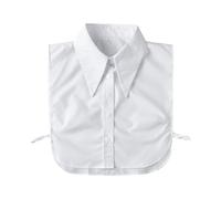 1 Pieza De Blusa con Cuello Falso, Blusa Desmontable con Cuello Falso, Cuello De Blusa De Algodón, Cuello De Blusa De Cuello Largo Adecuado para Cuello De Blusa De Oficina
