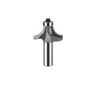 1 pieza de broca de enrutador de carburo de tungsteno con vástago de 12 mm y 1/2 pulgada for redondear esquinas con cojinetes, herramienta for trabajar la madera(12mmx19.05mm)