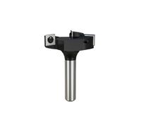 1 pieza de broca de fresado de superficies de 8, 12 y 12,7 mm, estilo inserto de alerón, fresa de extremo frontal, tipo cepilladora, broca ranuradora for herramienta de madera(8X37-3pcs blades)
