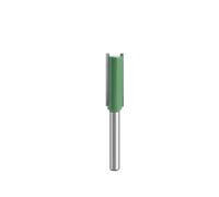 1 pieza de broca recta de carburo de tungsteno de 6mm, broca enrutadora de doble flauta, Fresa de madera for herramienta de carpintería MC06020(6x10x20mm)